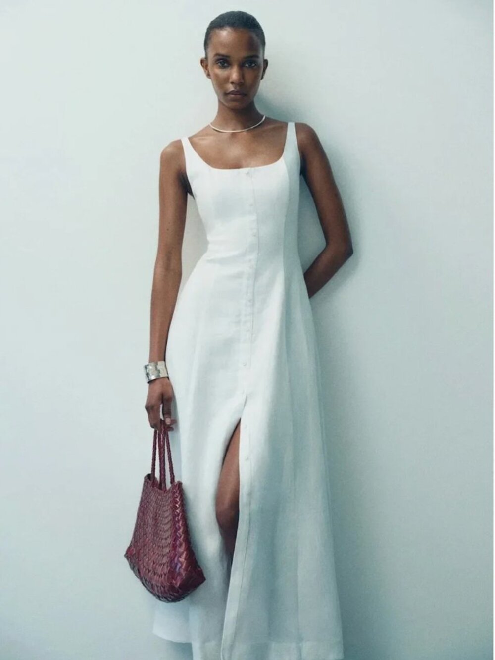 Reformation Fraise Linen Dress 4 NWT